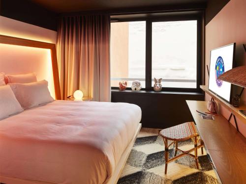 Imagen de la habitación del Hotel Mama Shelter Toulouse. Foto 17