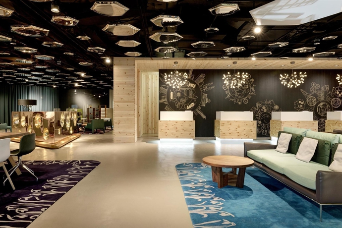 Imagen de los interiores del Hotel Mama Shelter Zurich. Foto 6