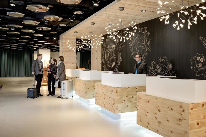 Imagen de los interiores del Hotel Mama Shelter Zurich. Foto 11