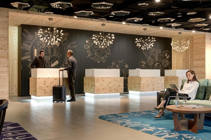 Imagen de los interiores del Hotel Mama Shelter Zurich. Foto 12