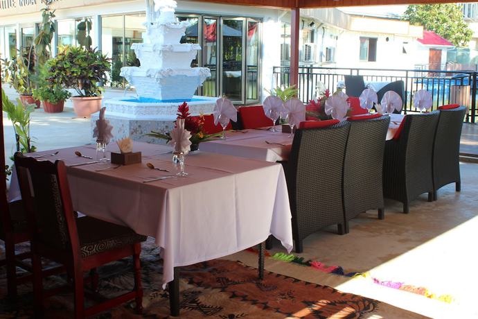 Imagen del bar/restaurante del Hotel Mamta Villa. Foto 9