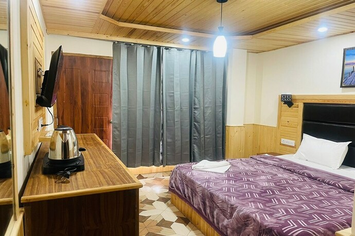 Imagen de la habitación del Hotel Manali Vibes. Foto 17