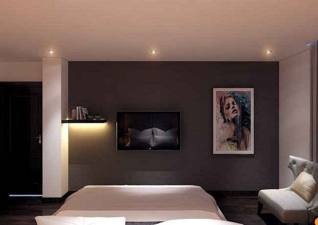 Imagen de la habitación del Hotel MandH. Foto 7