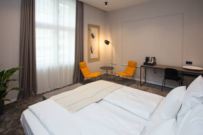 Imagen de la habitación del Hotel Manda Heritage. Foto 10
