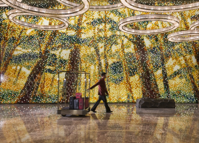 Imagen de los interiores del Hotel Mandarin Oriental Pudong, Shanghai. Foto 10