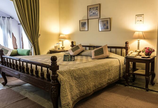 Imagen de la habitación del Hotel Mandawa Haveli, JAIPUR. Foto 19