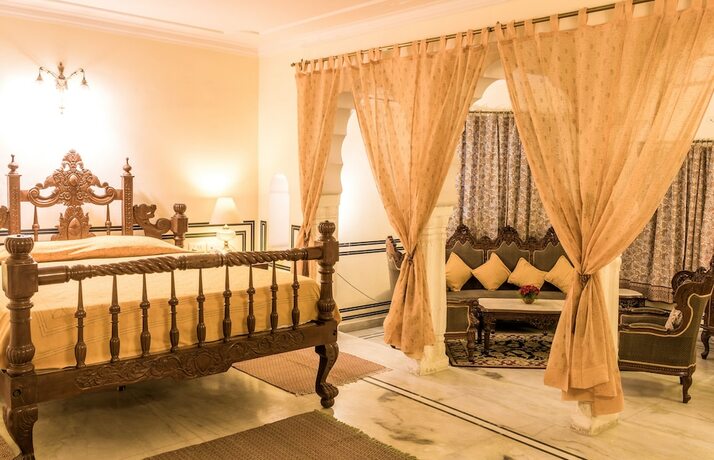 Imagen de la habitación del Hotel Mandawa Haveli, JAIPUR. Foto 21