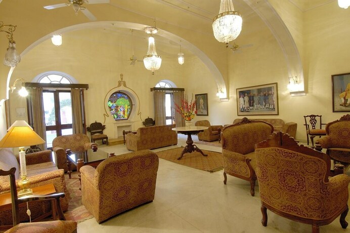 Imagen de los interiores del Hotel Mandawa Haveli, JAIPUR. Foto 22