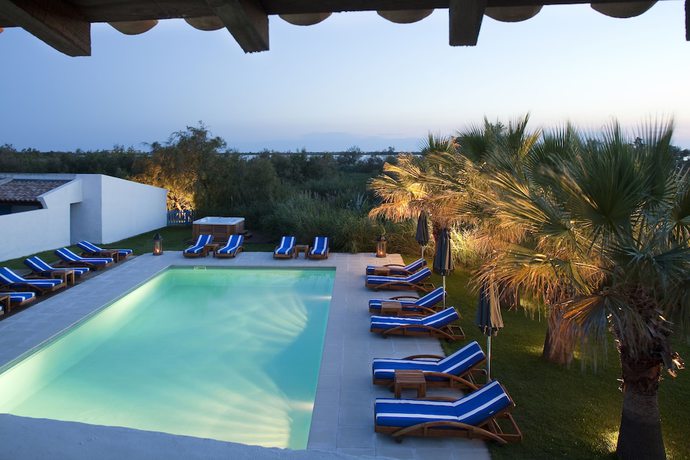 Imagen de la piscina del Hotel Mangio Fango et Spa. Foto 20