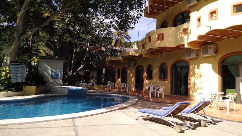 Imagen de la piscina del Hotel Manglar Pacific. Foto 18