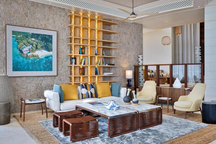 Imagen del bar/restaurante del Hotel Mango House Seychelles, LXR Hotels & Resorts. Foto 3