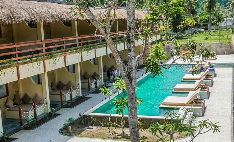 Imagen de la piscina del Hotel Mango Lodge. Foto 39