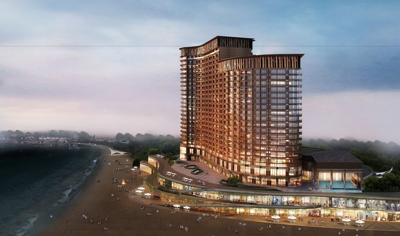 Imagen de los exteriores del Hotel Mangrove Tree Resort World Qingdao. Foto 18