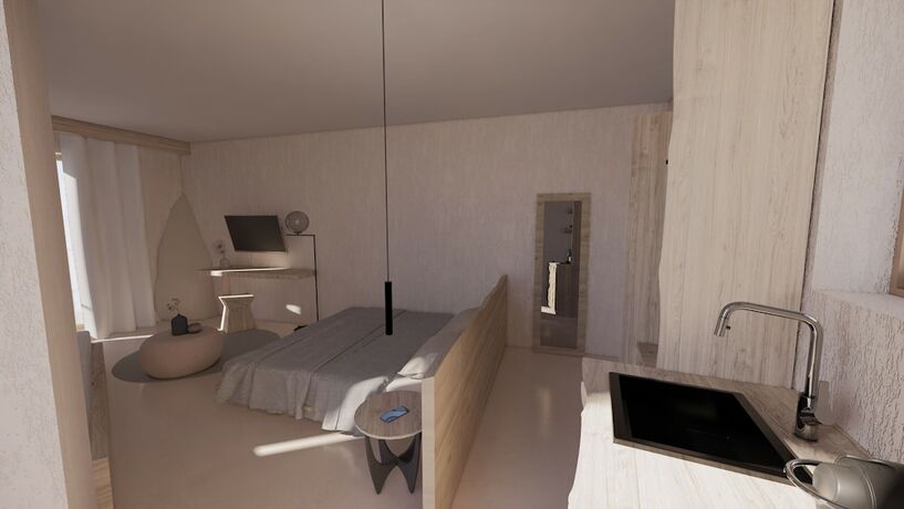 Imagen de la habitación del Hotel Manili Boutique Suites and Villas. Foto 12