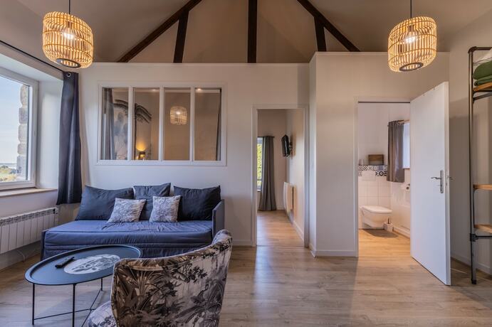 Imagen de la habitación del Hotel Manoir de Rigourdaine. Foto 12