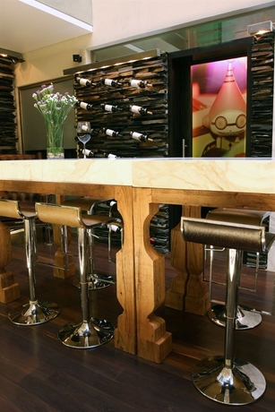 Imagen del bar/restaurante del Hotel Mansión Vitraux Boutique. Foto 1