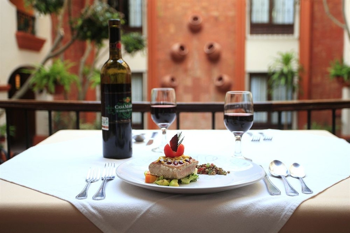 Imagen del bar/restaurante del Hotel Mansion Del Valle. Foto 4