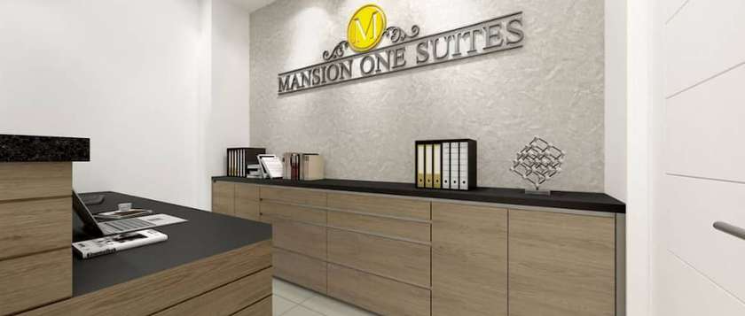 Imagen de los interiores del Hotel Mansion One Suites - One Bedroom Suites. Foto 19