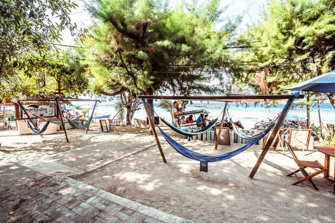 Imagen de los interiores del Hotel Manta Dive Resort Gili Air. Foto 19