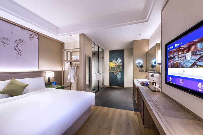 Imagen de la habitación del Hotel Manxin Beijing Bei Qi Jia Wen Du Shui Cheng. Foto 6