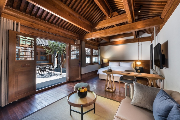 Imagen de la habitación del Hotel Manxin Qianmen Courtyard. Foto 4