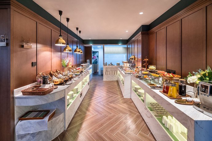 Imagen del bar/restaurante del Hotel Manxin Yan'an West Road Branch. Foto 4
