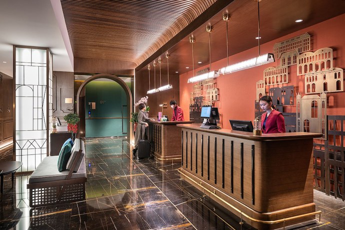 Imagen de los interiores del Hotel Manxin Yan'an West Road Branch. Foto 19