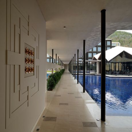 Imagen de los interiores del Hotel Marasa Sarovar Premiere Tirupati. Foto 17