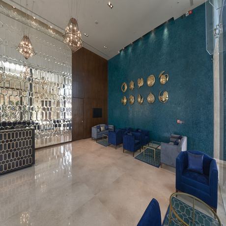 Imagen del bar/restaurante del Hotel Marasa Sarovar Premiere Tirupati. Foto 2