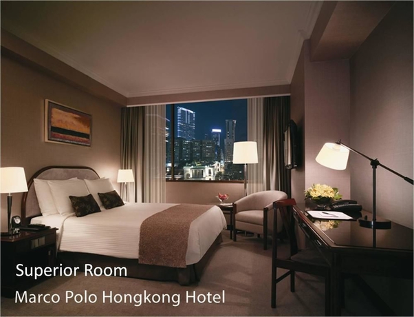 Imagen de la habitación del Hotel Marco Polo Hongkong. Foto 7