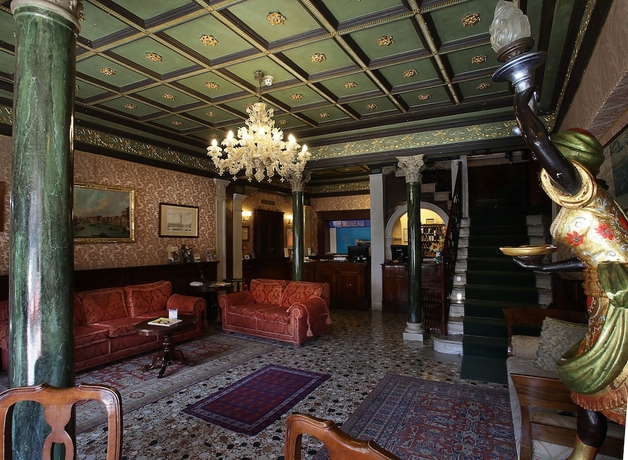 Imagen de los interiores del Hotel Marconi, Venecia. Foto 16