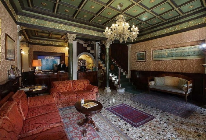 Imagen de los interiores del Hotel Marconi, Venecia. Foto 18
