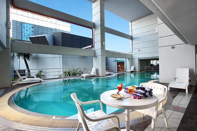 Imagen de la piscina del Hotel Mardhiyyah and Suites. Foto 19