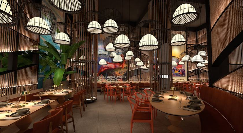 Imagen del bar/restaurante del Hotel Margaritaville Island Reserve Riviera Maya —An Adults Only All-Inclusive Experience. Foto 2