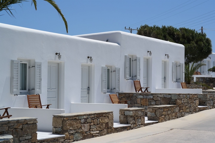 Imagen de los exteriores del Hotel Margie Mykonos. Foto 10