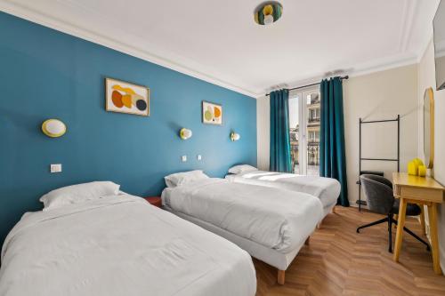 Imagen de la habitación del Hotel Margot, Gare du Nord. Foto 18