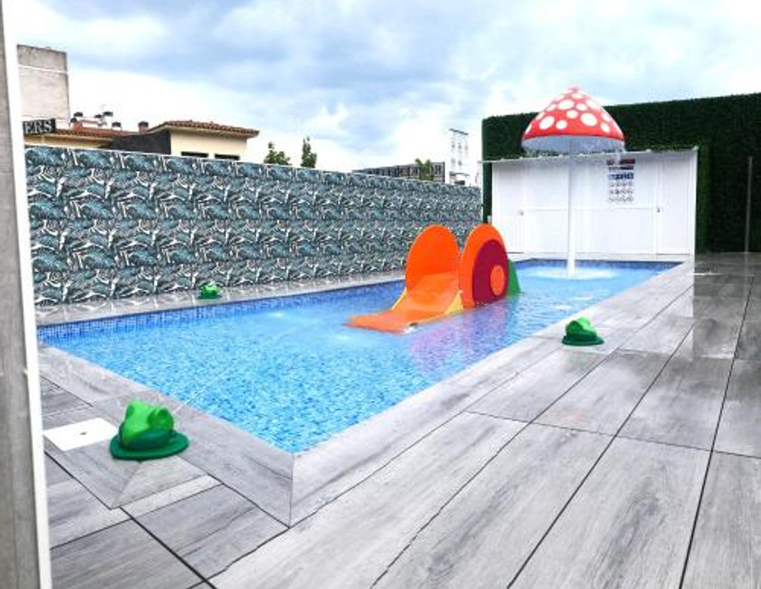 Imagen de la piscina del Hotel Maria del Mar, Lloret de Mar. Foto 13