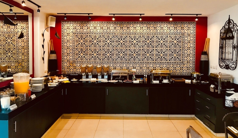 Imagen del bar/restaurante del Hotel María Jose, Mérida. Foto 4