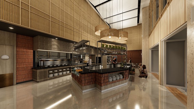 Imagen del bar/restaurante del Hotel Marianna Resort And Convention Tuktuk Samosir. Foto 4