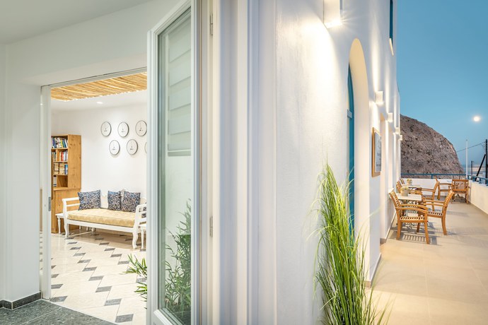 Imagen de los interiores del Hotel Marianna, Santorini. Foto 16