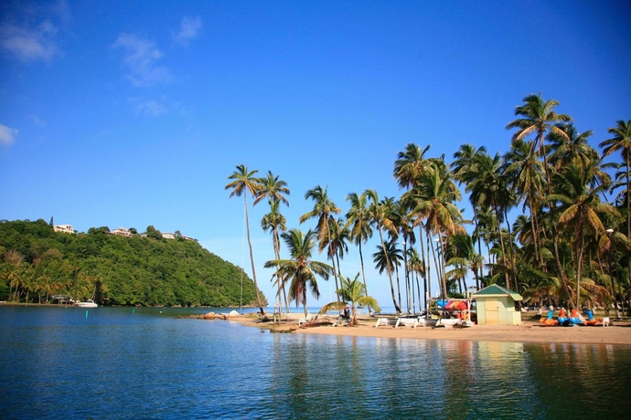 Imagen de los exteriores del Hotel Marigot Beach Club and Dive Resort. Foto 10