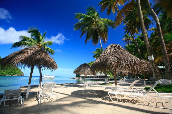 Imagen de los exteriores del Hotel Marigot Beach Club and Dive Resort. Foto 12