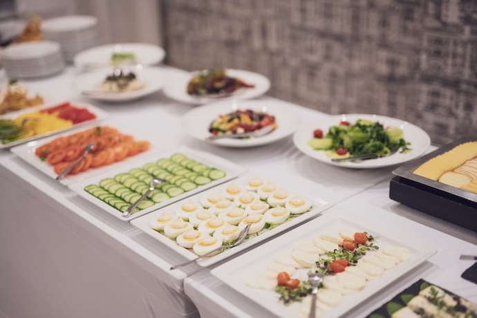 Imagen del bar/restaurante del Hotel Marina Apartments, Wroclaw. Foto 2