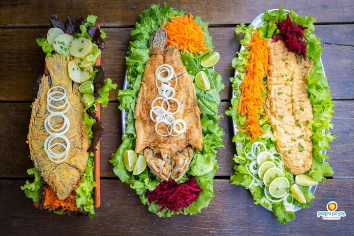 Imagen del bar/restaurante del Hotel Marina E Pousada Porto Do Sol. Foto 8