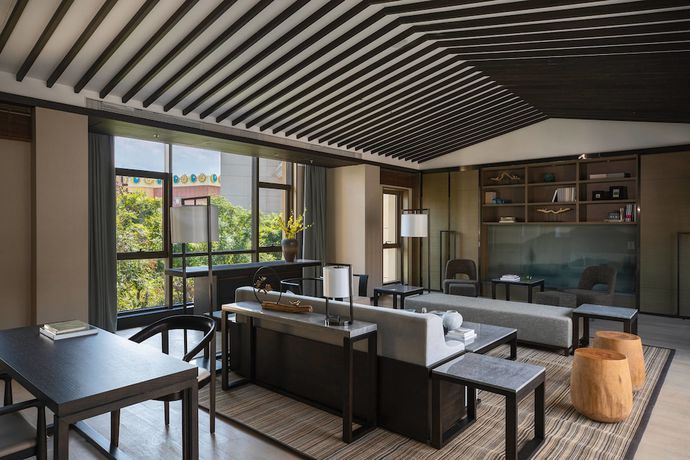 Imagen de la habitación del Hotel Marriott Beijing Hotel Changping. Foto 9