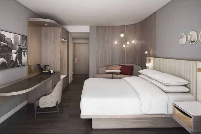 Imagen de la habitación del Hotel Marriott Bethesda Downtown At Marriott Hq. Foto 8