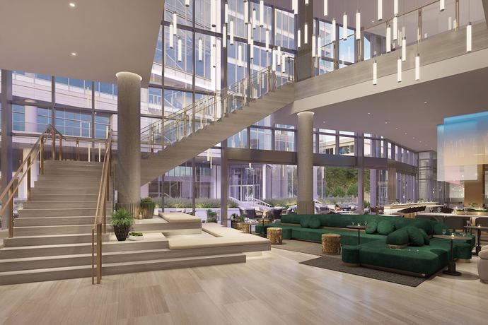 Imagen de los interiores del Hotel Marriott Bethesda Downtown At Marriott Hq. Foto 10