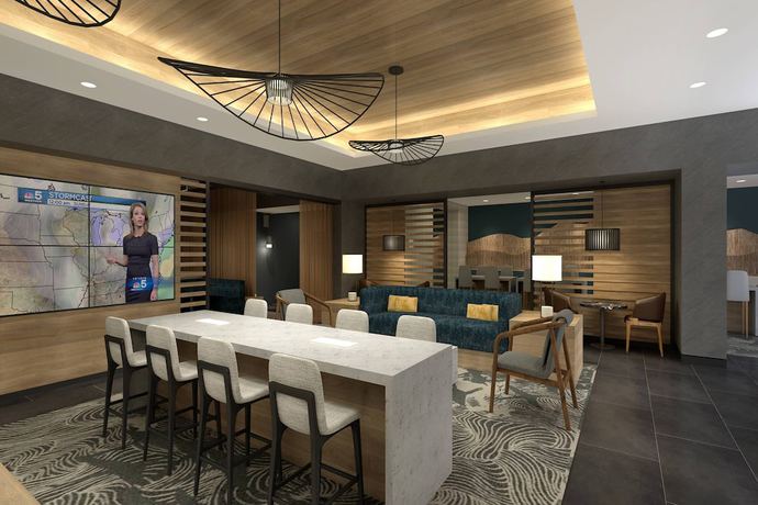 Imagen de los interiores del Hotel Marriott Chicago Schaumburg. Foto 17