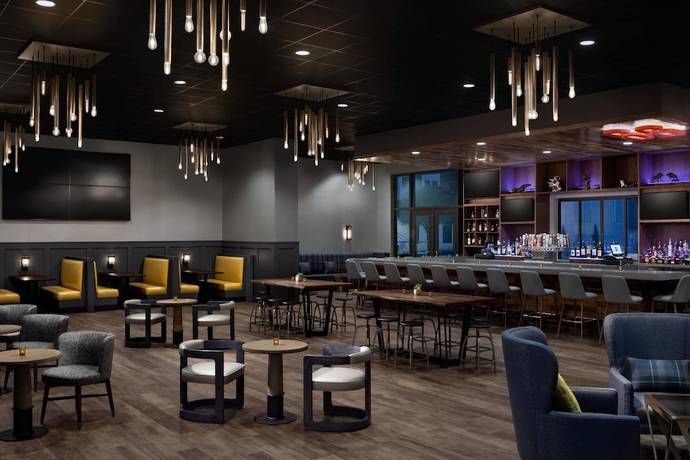 Imagen del bar/restaurante del Hotel Marriott Dallas Allen Hotel & Convention Center. Foto 4