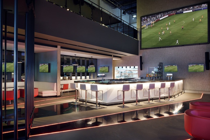 Imagen del bar/restaurante del Hotel Marriott Downtown Abu Dhabi. Foto 5